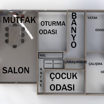 -PF EV YERLEŞİM PLANI-