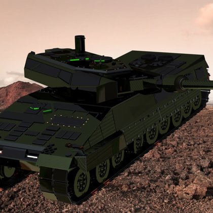 German ***Kampfpanzer Leopard 2A MODELİ***