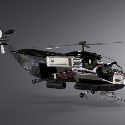 - New Boeing AH-64 Apache Helicopter 2020 PF Design - 