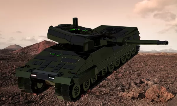 German ***Kampfpanzer Leopard 2A MODELİ***