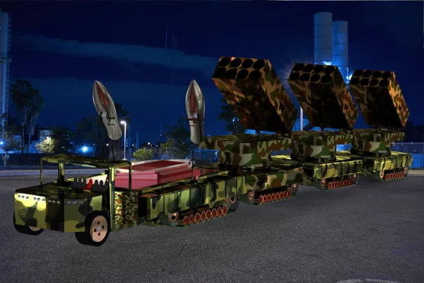 BM-13 KATYUSHA'LARDAN ESİNLENİLEREK TASARLANMIŞTIR...