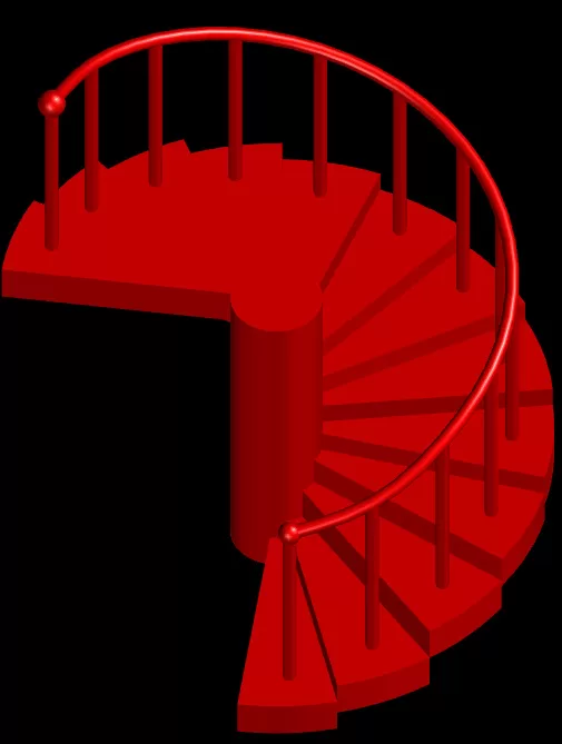 Autocad-Stair